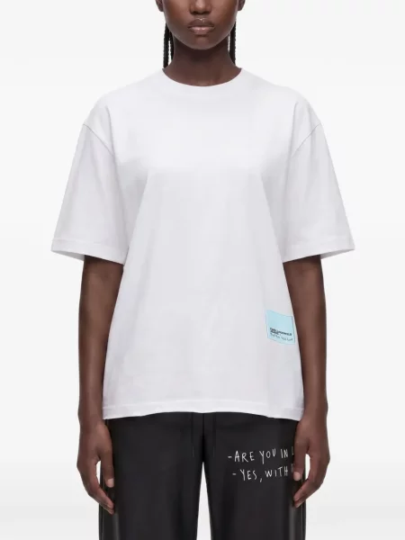 Tricou Karl Lagerfeld Jeans alb