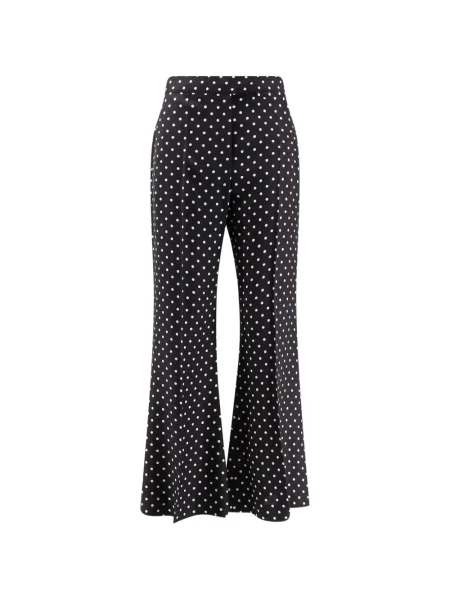 Pantaloni Valentino Garavani cu buline negru