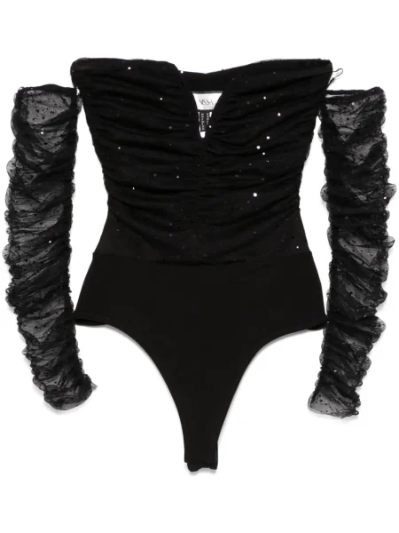 Body Nissa cu buline negru