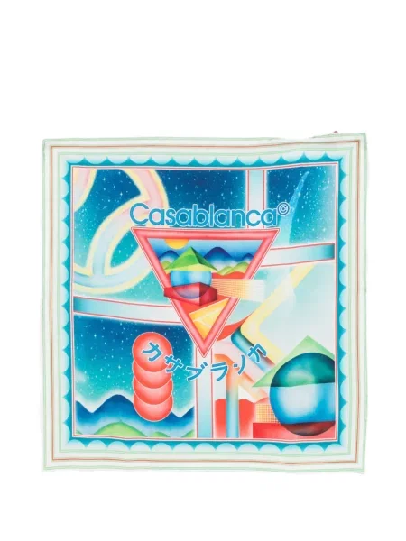Fular Casablanca albastru