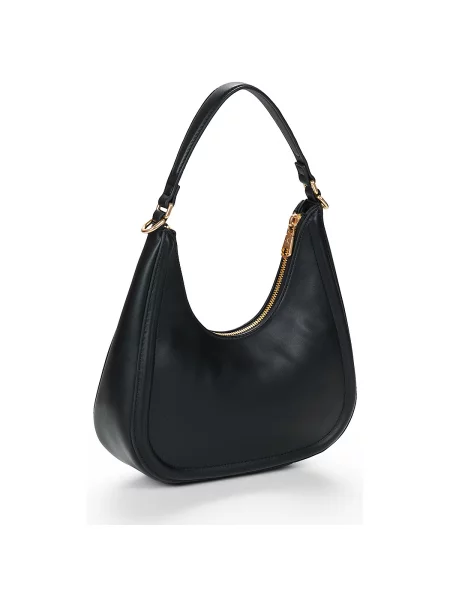 Taška Calvin Klein Jeans BOLD CK SMALL CRESCENT BAG černé