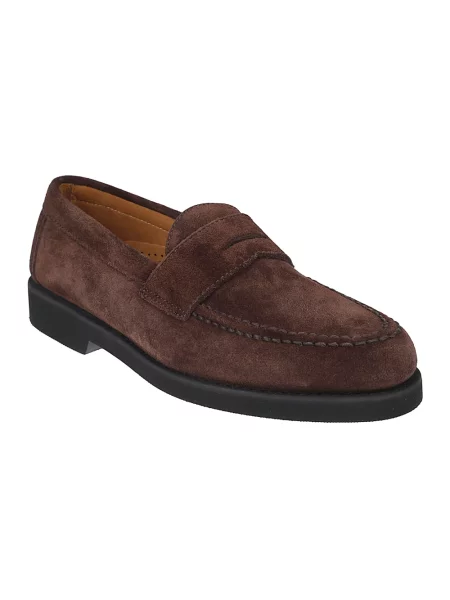 Półbuty Sebago zamszowe brązowe