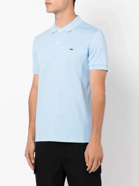 Pólóing Lacoste autogrammal kék