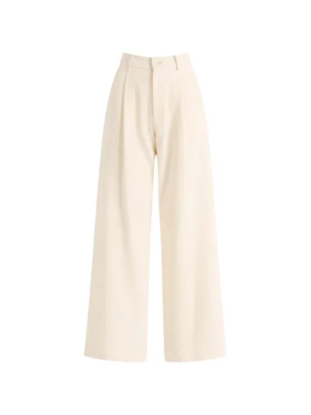 Pantaloni Eleh alb