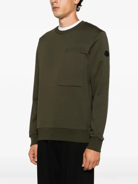 Hanorac Moncler cu autograf verde
