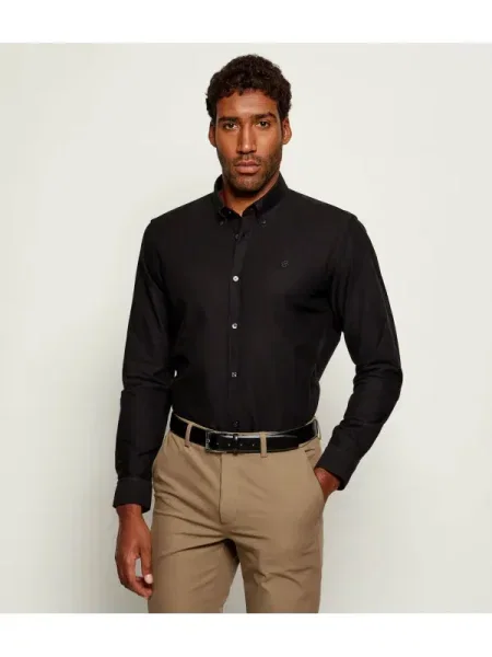 BOSS Cămașă H-Roan negru