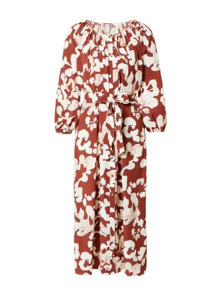 PULZ Jeans Košulja haljina AMADA pijeska / nebesko plava / puder roza / hrđavo crvena