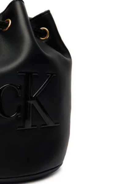 Calvin Klein Ročna torba Bold Ck Small črna