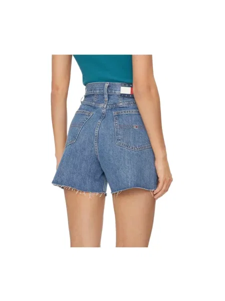 Talia szorty jeansowe Tommy Jeans niebieskie