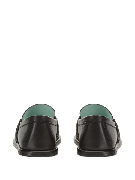 Pantofi loafer Sergio Rossi cu volane negru