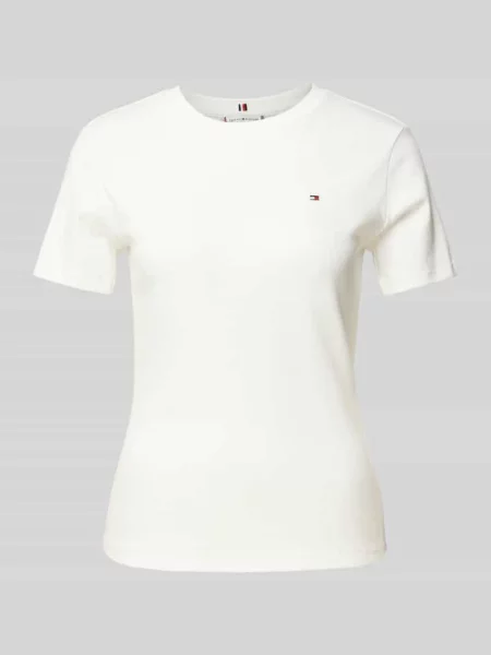 Koszulka Tommy Hilfiger Slim Cody C-Nk Ss White L biała
