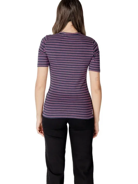 Koszulka Ichi w paski czarna