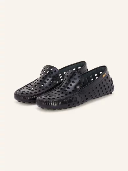 Tod's Mokasyny Gommino schwarz czarne