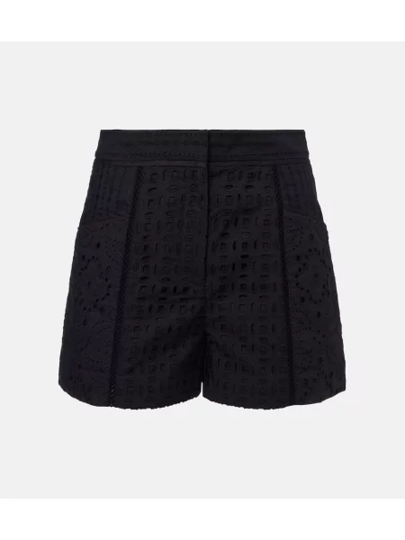 Pantaloni scurți Veronica Beard negru