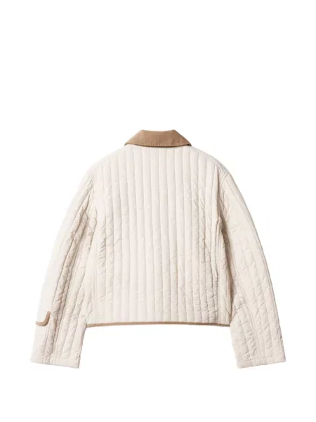 Gulerat matlasat geacă Maison Kitsune de catifea cord