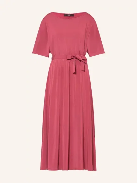 Weekend Max Mara Jerseyové Šaty Divo světle červená