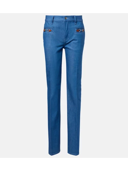 Pantaloni Gucci albastru