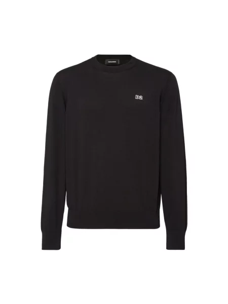 Bluza Dsquared2 z logo czarna