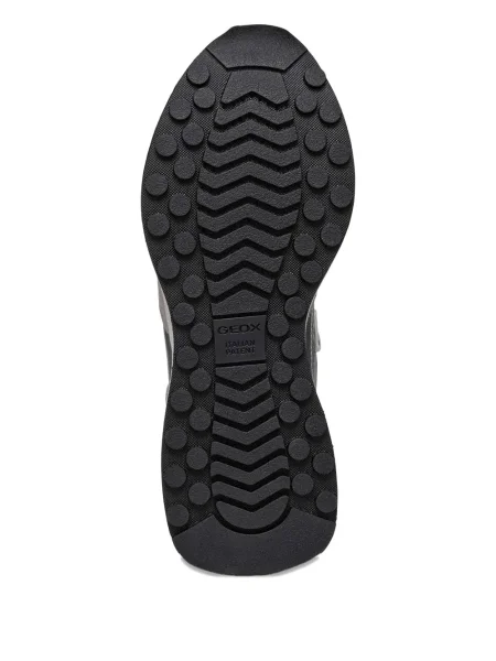 Велурени маратонки Geox сиво