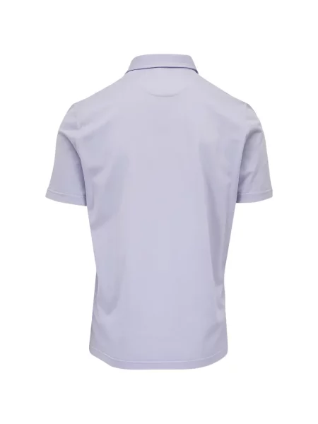 Scurt tricou polo Fedeli violet