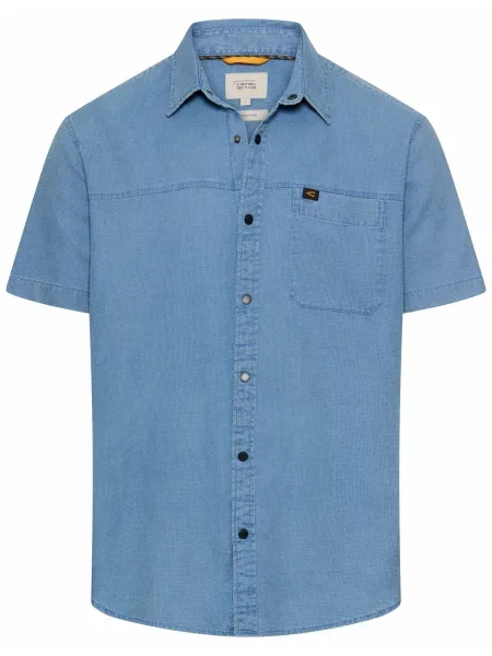 Сорочка повсякденна Camel Active Shirts sleeves блакитний