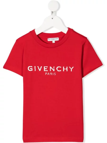 Koszulka dziecięca Givenchy czerwona