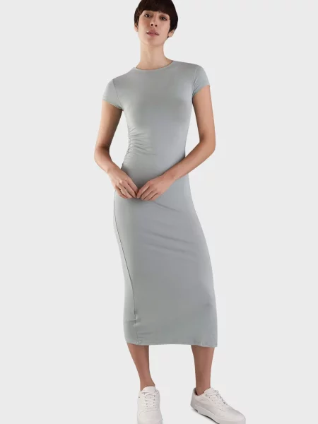 Костюмное джинсовое платье Calvin Klein Jeans из модала