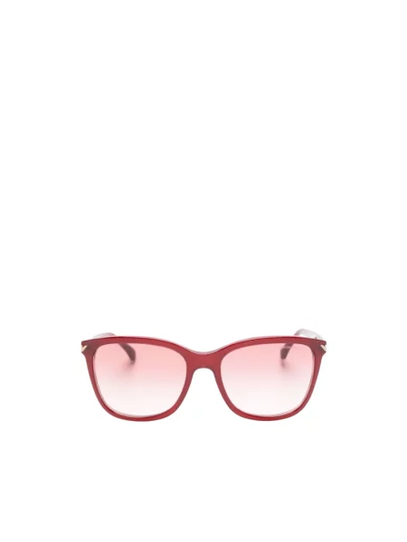 Okulary przeciwsłoneczne Emporio Armani czerwone