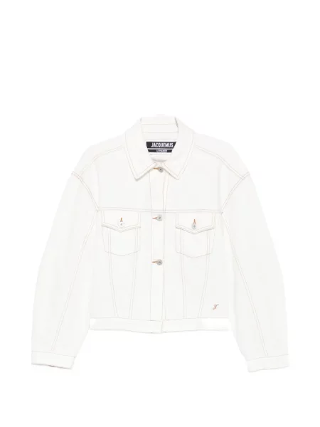 Geacă de blugi Jacquemus alb