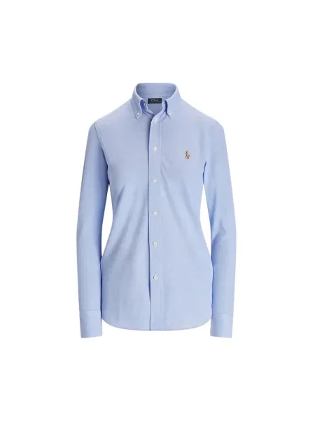 Koszula Polo Ralph Lauren z twillu niebieska