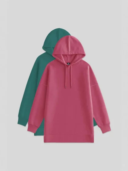 Tommy Life Mikina / pink zelená