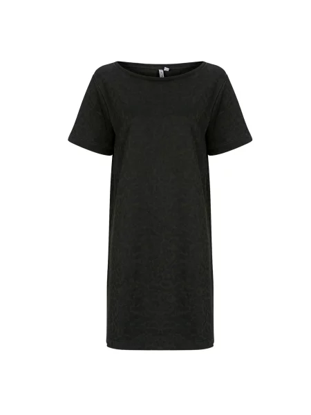 Mini obleka Pieces črna