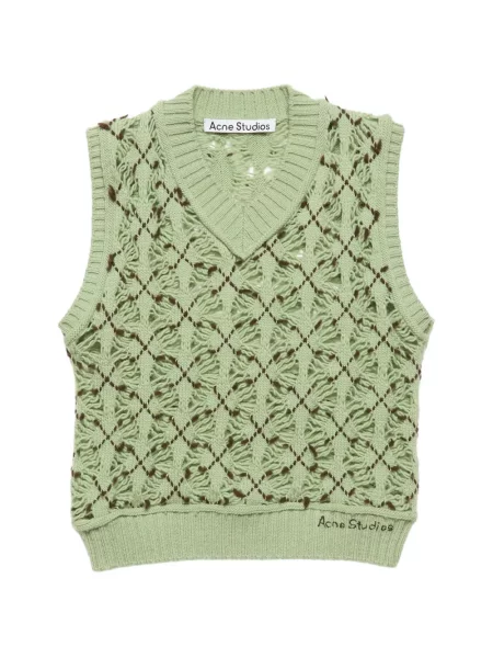 Kamizelka Acne Studios zielona
