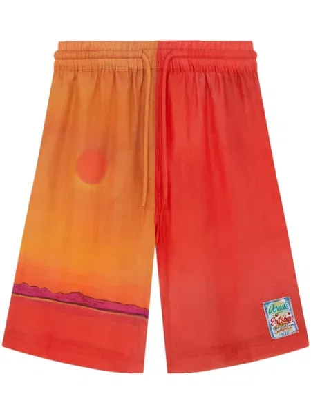 Pantaloni scurți Donde Esteban portocaliu