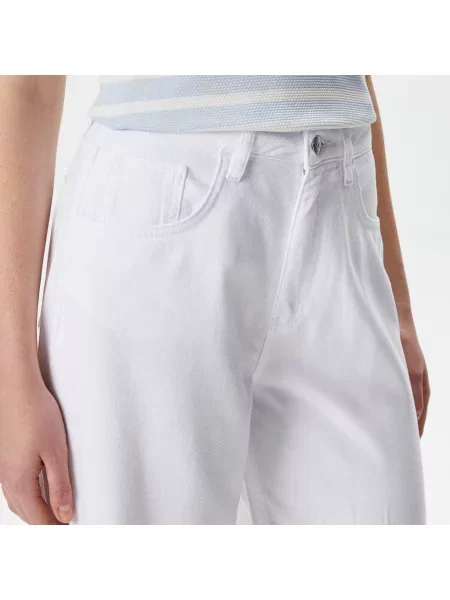 Lacoste Spodnie Lacoste białe
