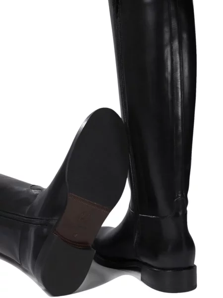 Botine Maretto din piele negru
