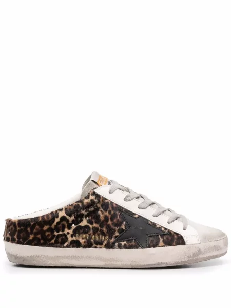 Sneakerși Golden Goose maro