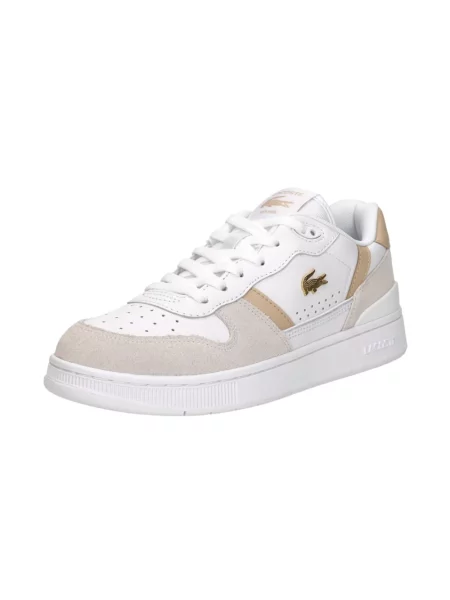 Sneakersy Lacoste skórzane białe