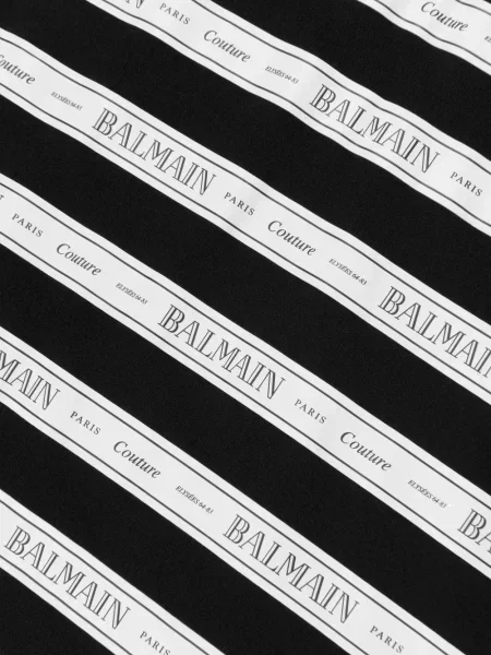 Sukienka dziecięca Balmain czarna