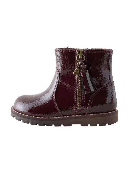 Next Cizme burgundy roșu