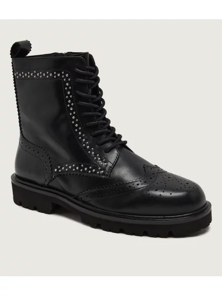 Marella De piele botine Mlapalanca negru