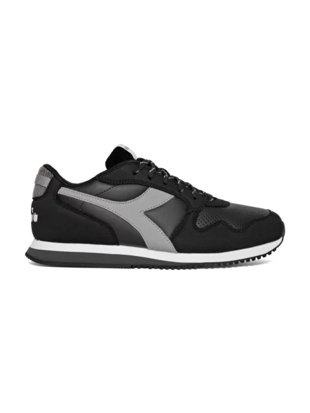 Sneakersy Diadora skórzane czarne