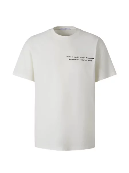 Tricou Givenchy cu imagine alb
