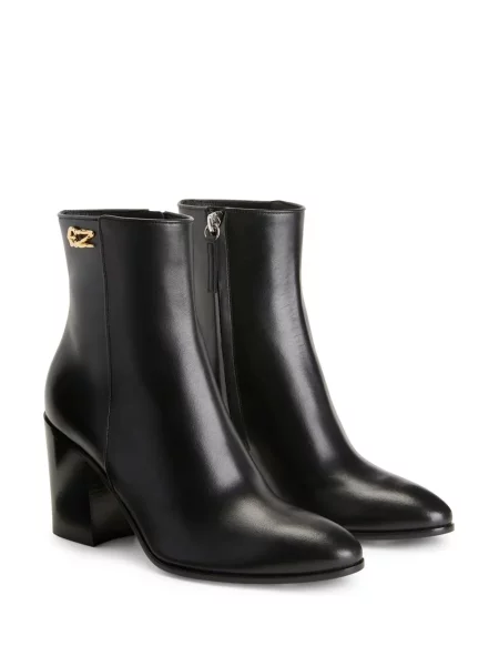 Cizme scurte Giuseppe Zanotti din piele negru