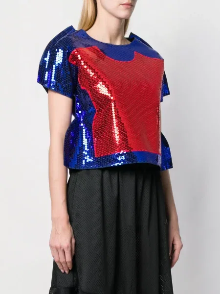 Halenka Comme Des Garçons Pre-owned modrá