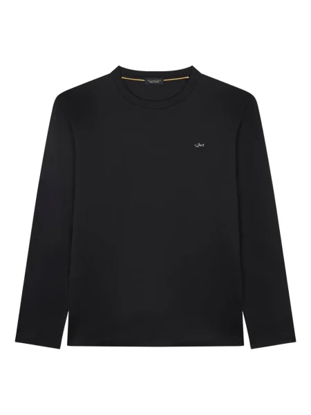 Tricou Paul & Shark lung negru