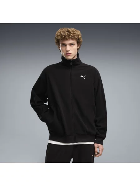 PUMA zimowa bluza dresowa Essentials Elevated o luźnym kroju Odzież S czarny