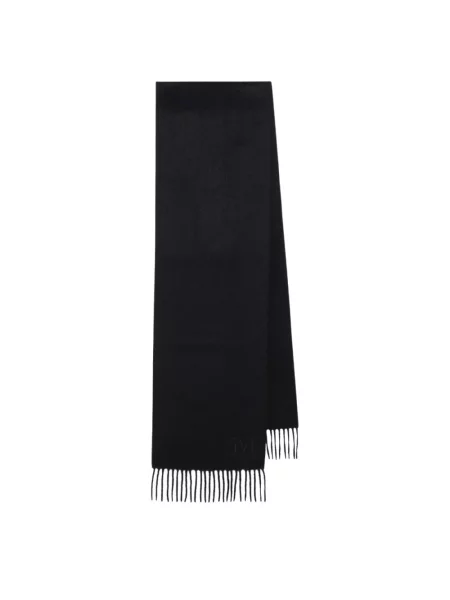 Szal Max Mara wełniana czarna
