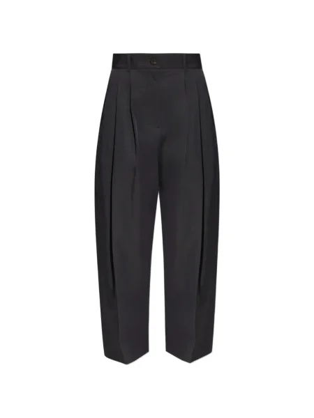 Pantaloni Studio Nicholson plisate negru
