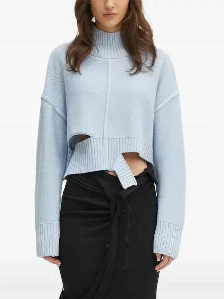 Pulover Mm6 Maison Margiela albastru